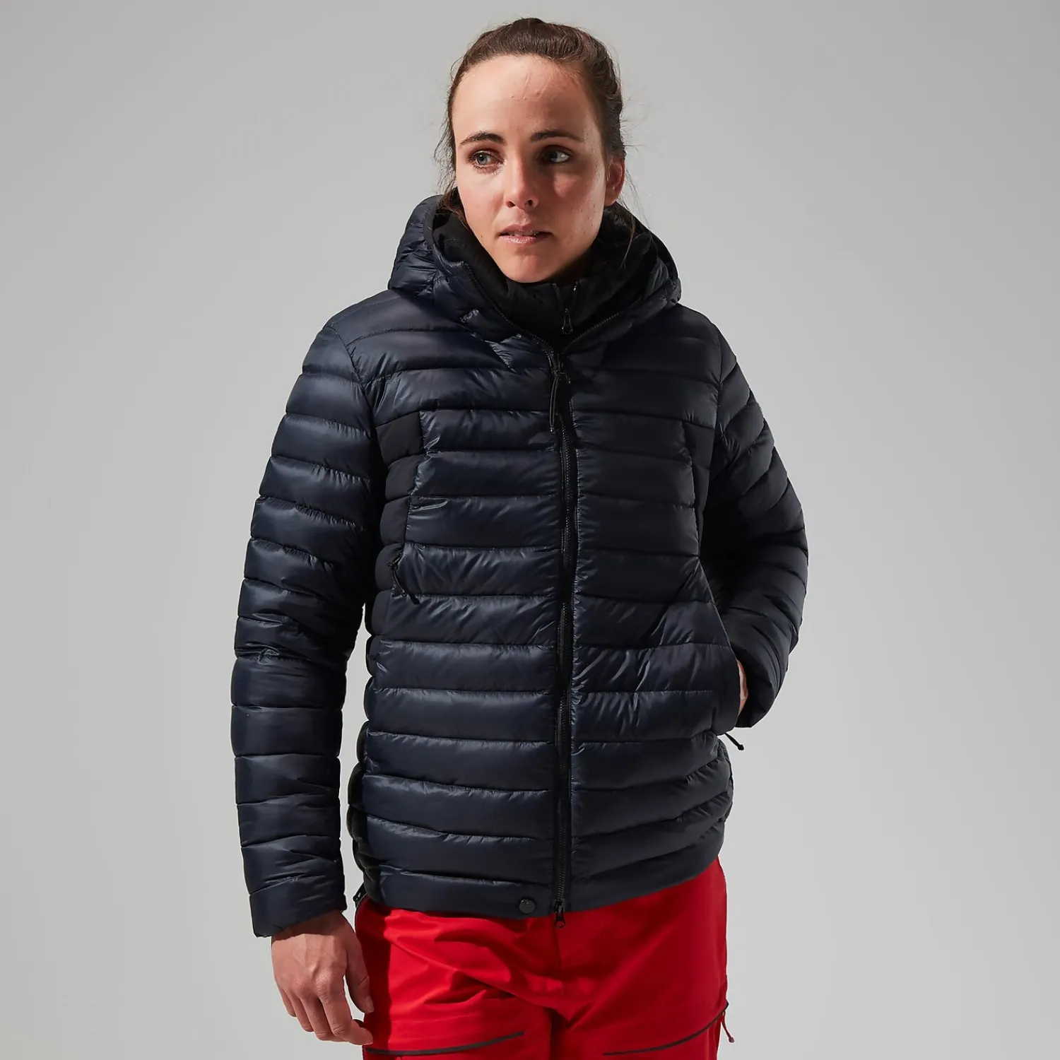 Berghaus MTN Seeker MW Daunen Hoodie für Damen - Schwarz-Damen Hoodies Und Sweatshirts