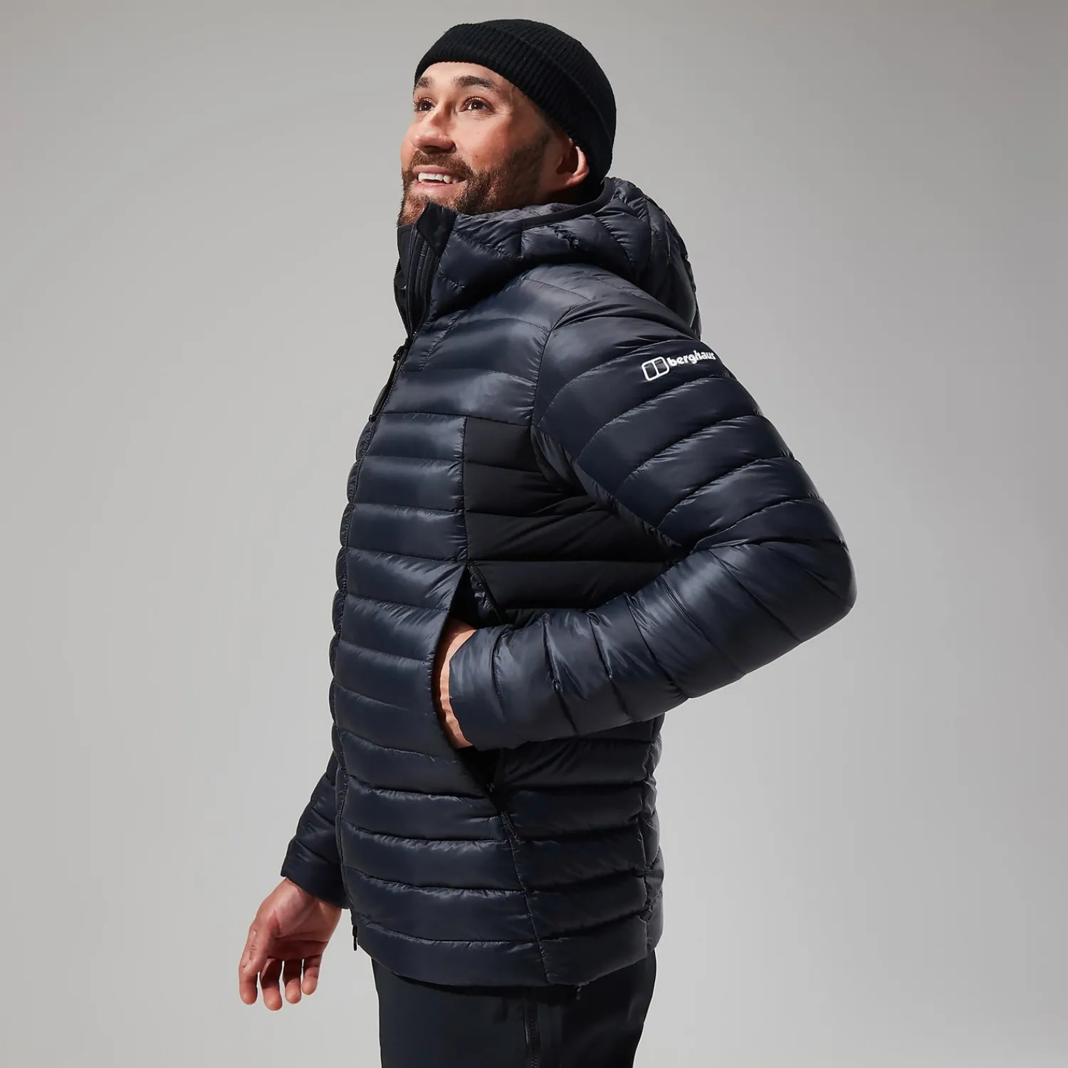 Berghaus MTN Seeker MW Daunen Hoodie für Herren - Schwarz-Herren Hoodies Und Sweatshirts | Isolierend