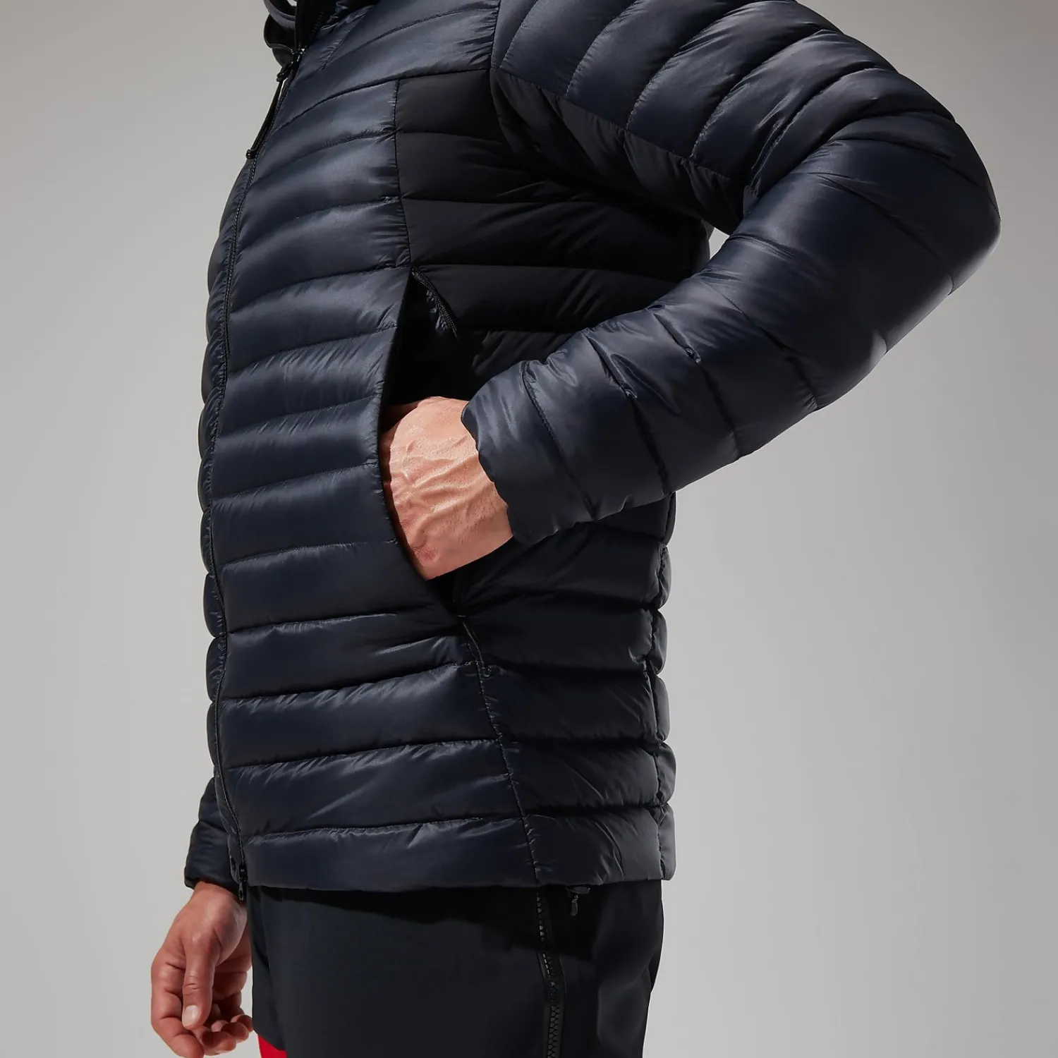 Berghaus MTN Seeker MW Daunen Hoodie für Herren - Schwarz-Herren Hoodies Und Sweatshirts | Isolierend