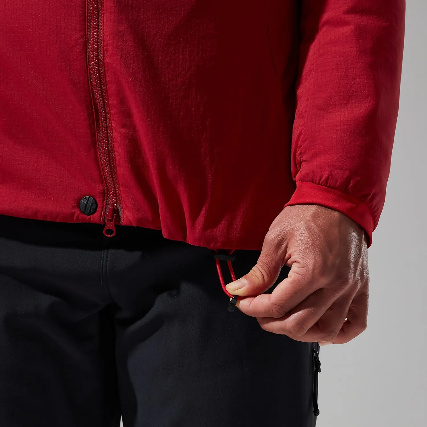 Berghaus MTN Seeker MW Synthetischer Hoodie für Damen - Dunkelrot/Rot-Damen Hoodies Und Sweatshirts