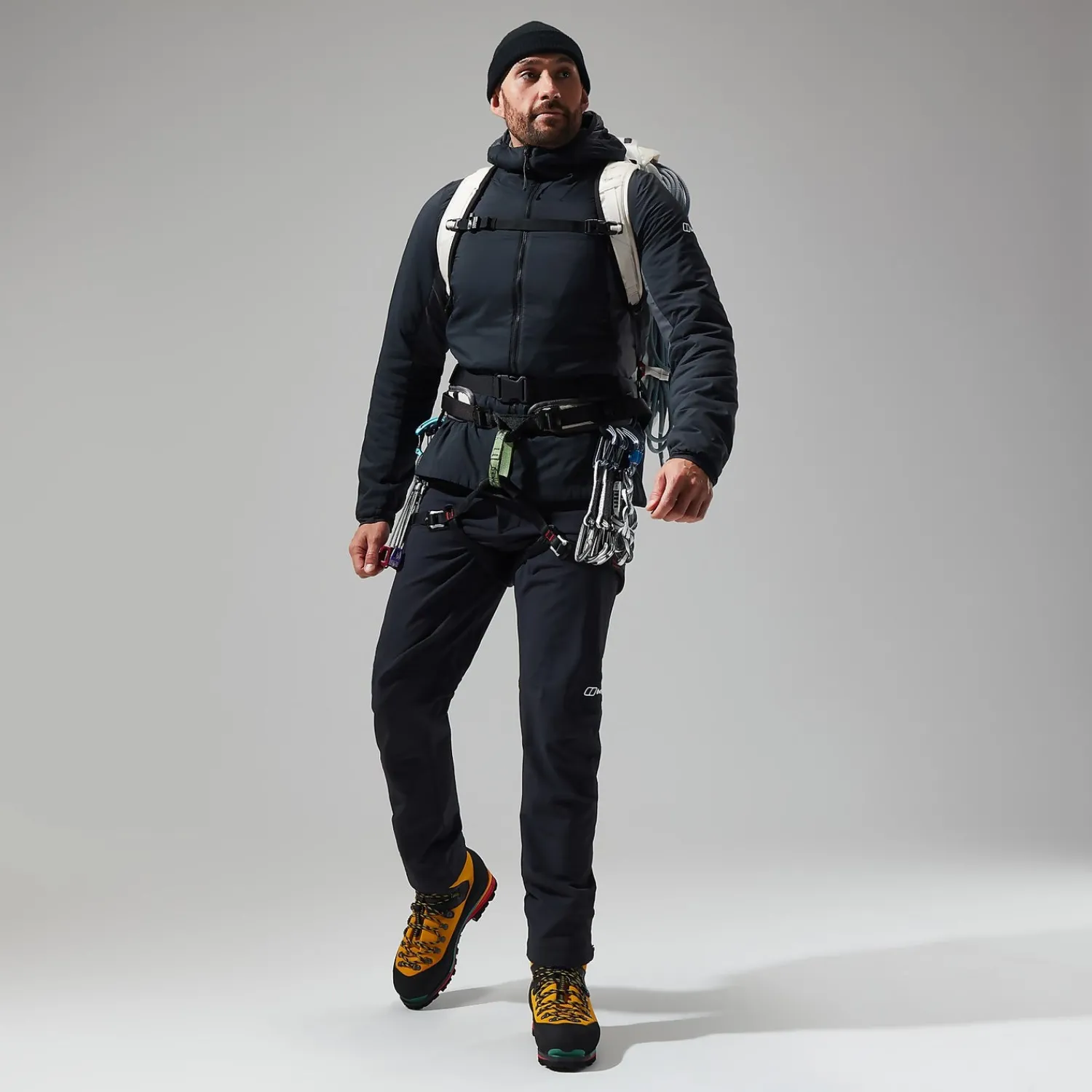Berghaus MTN Seeker MW Synthetischer Hoodie für Herren - Schwarz/Grau-Herren Hoodies Und Sweatshirts