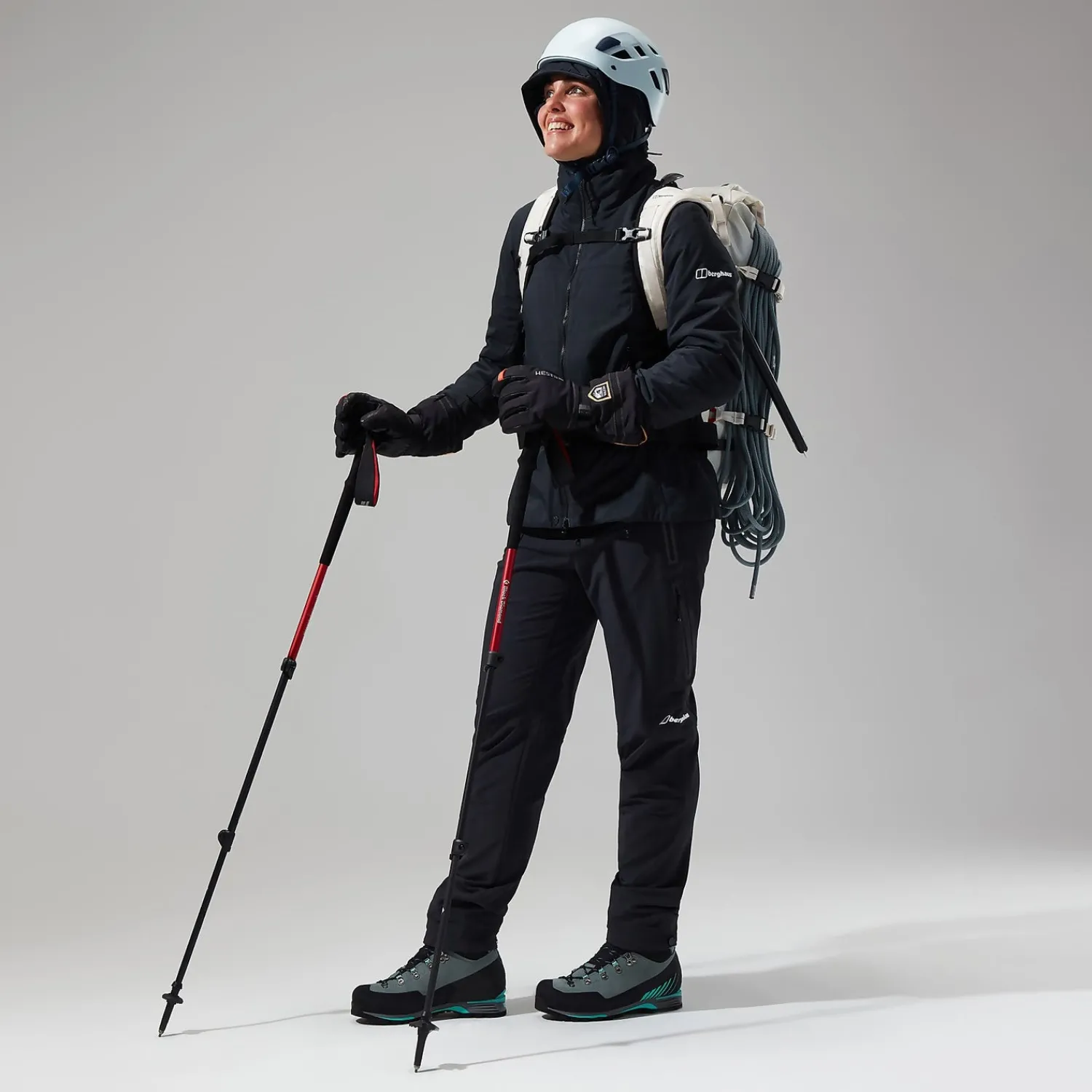 Berghaus MTN Seeker Synthetischer Hoodie für Damen - Schwarz-Damen Hoodies Und Sweatshirts