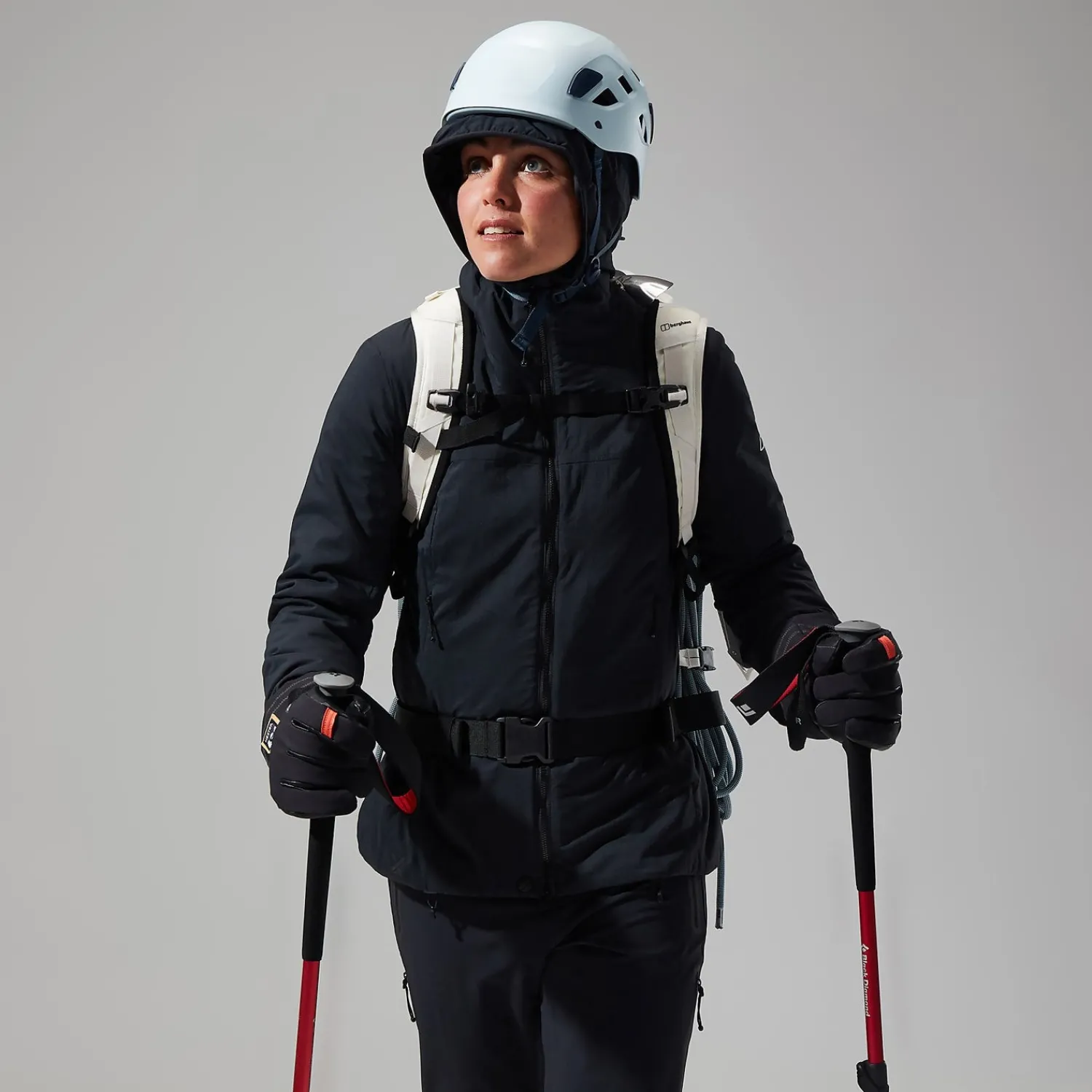 Berghaus MTN Seeker Synthetischer Hoodie für Damen - Schwarz-Damen Hoodies Und Sweatshirts