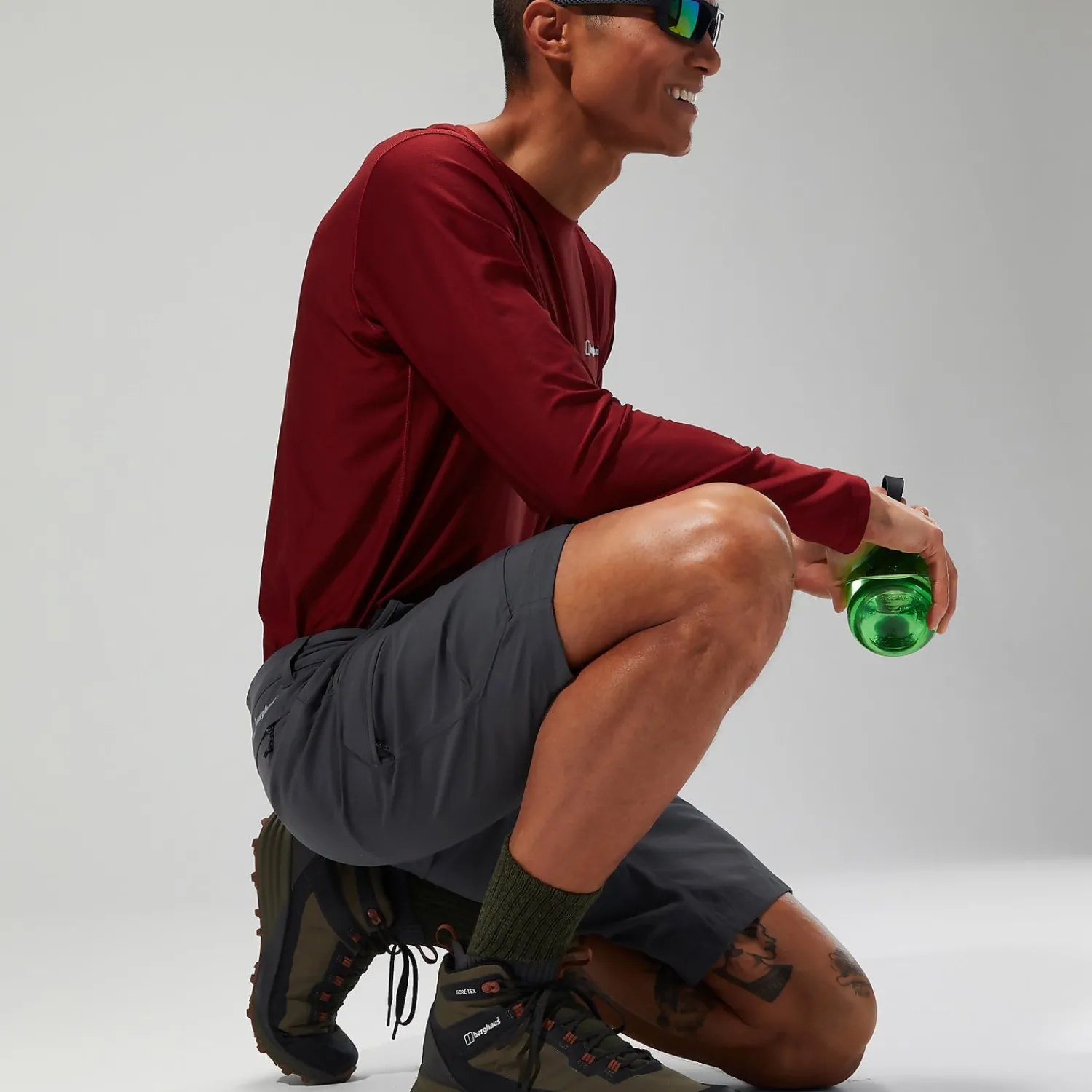 Berghaus Navigator 2.0 Shorts für Herren - Grau-Herren Shorts