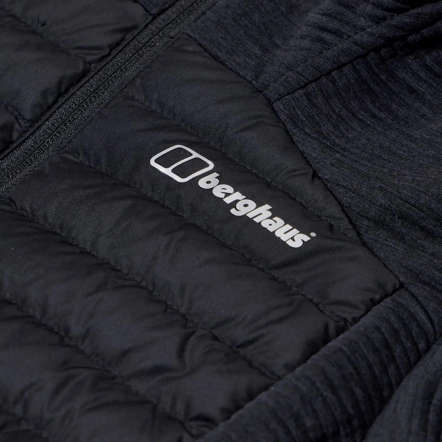 Berghaus Nula Hybrid Jacken für Damen - Schwarz-Damen Isolierend