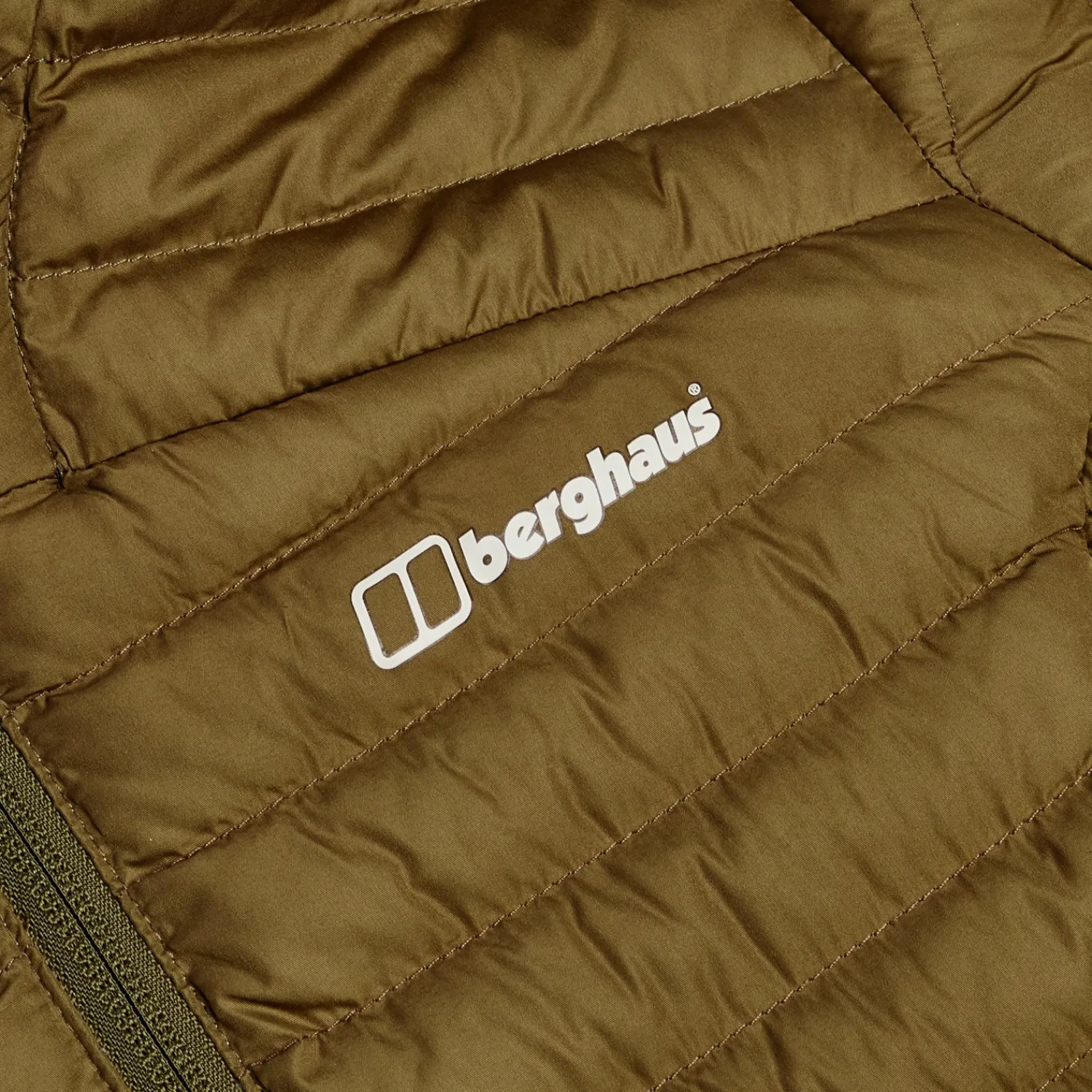 Berghaus Nula Lange Micro Jacket für Damen - Grün-Damen Isolierend | Lightweight