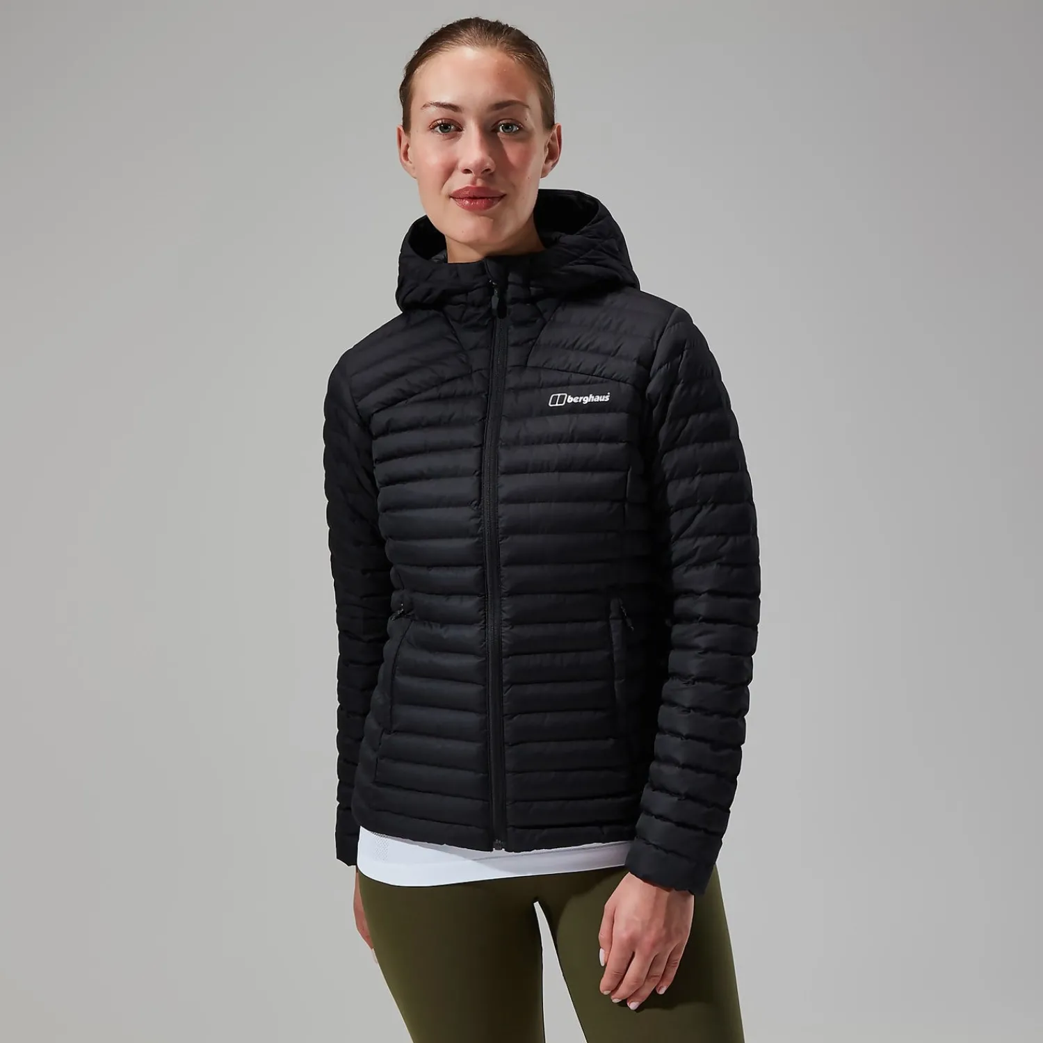 Berghaus Nula Micro Jacken für Damen - Schwarz-Damen Isolierend | Lightweight