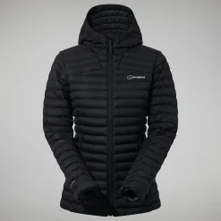 Berghaus Nula Micro Jacken für Damen - Schwarz-Damen Isolierend | Lightweight