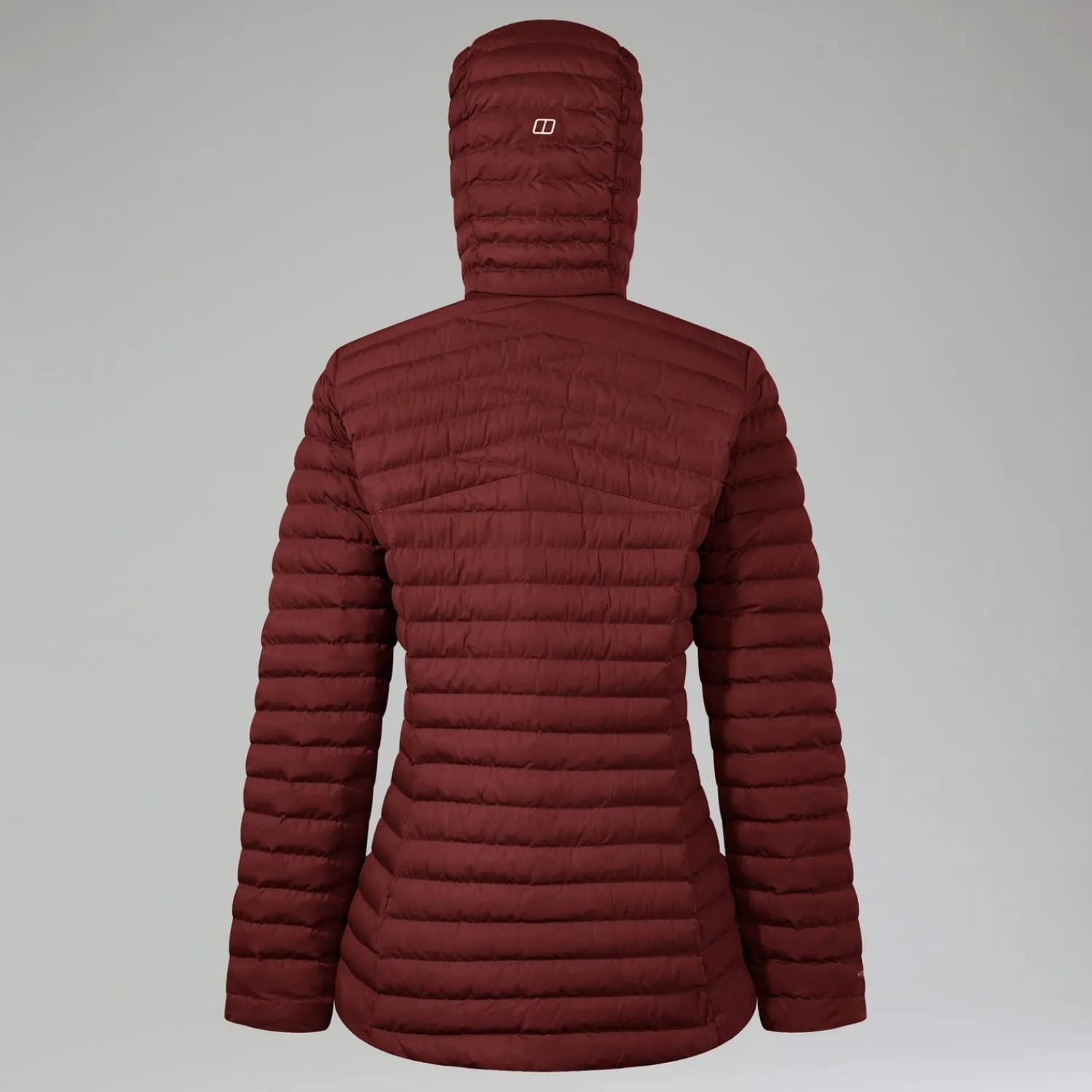 Berghaus Nula Micro Jacket Garnet für Damen - Rot-Damen Isolierend | Lightweight