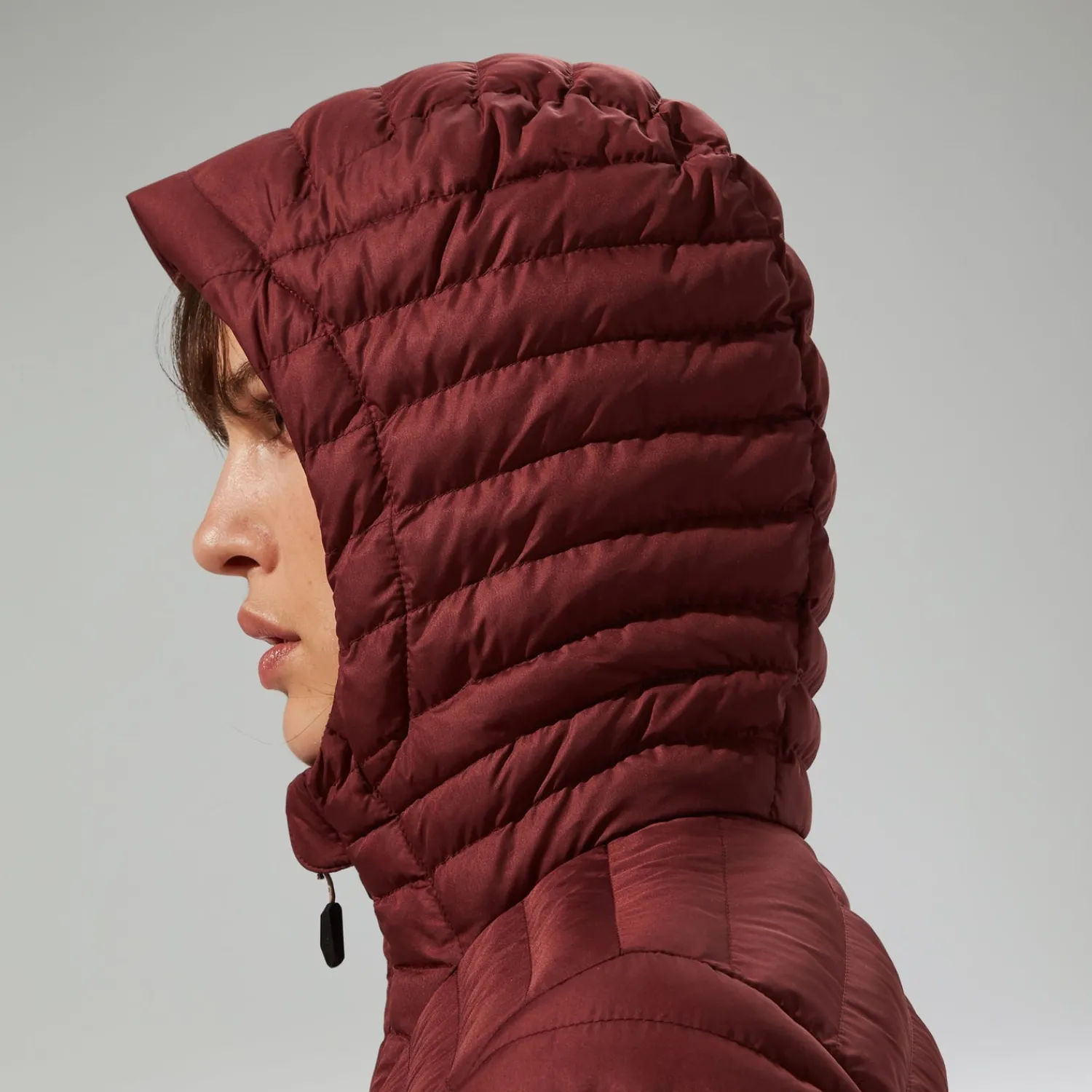 Berghaus Nula Micro Jacket Garnet für Damen - Rot-Damen Isolierend | Lightweight