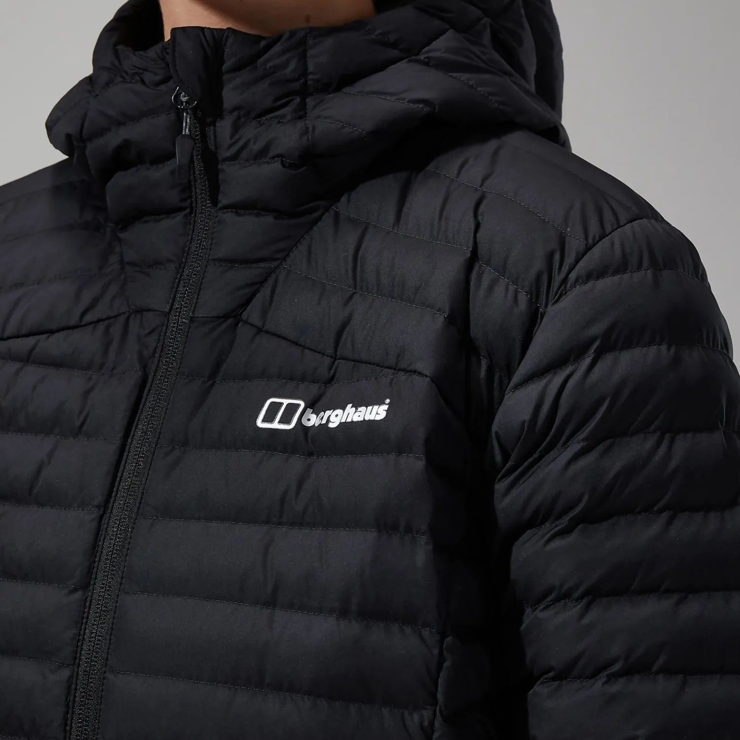 Berghaus Nula Micro Long Jacken für Damen - Schwarz-Damen Isolierend | Lightweight