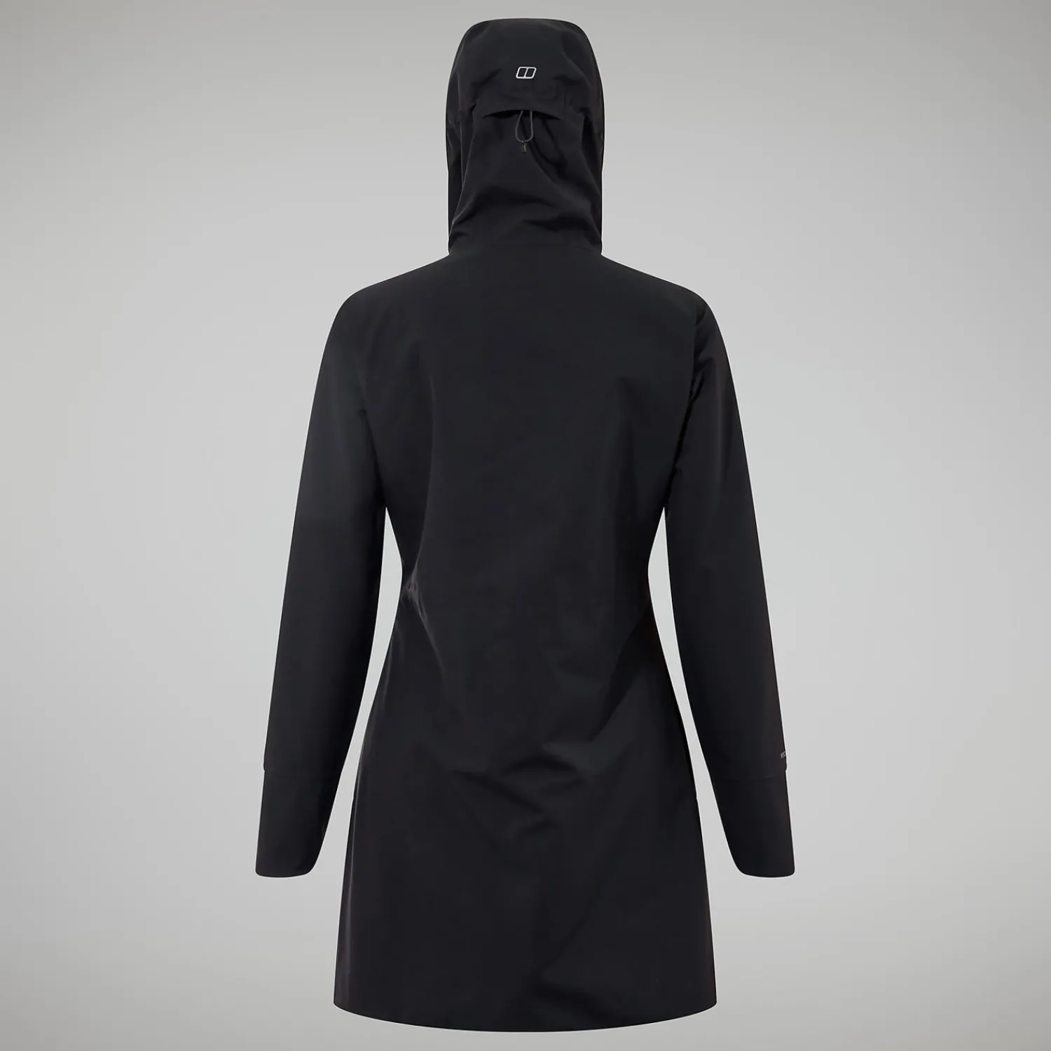 Berghaus Omeara Lange Jacken für Damen - Schwarz-Damen Wasserdicht