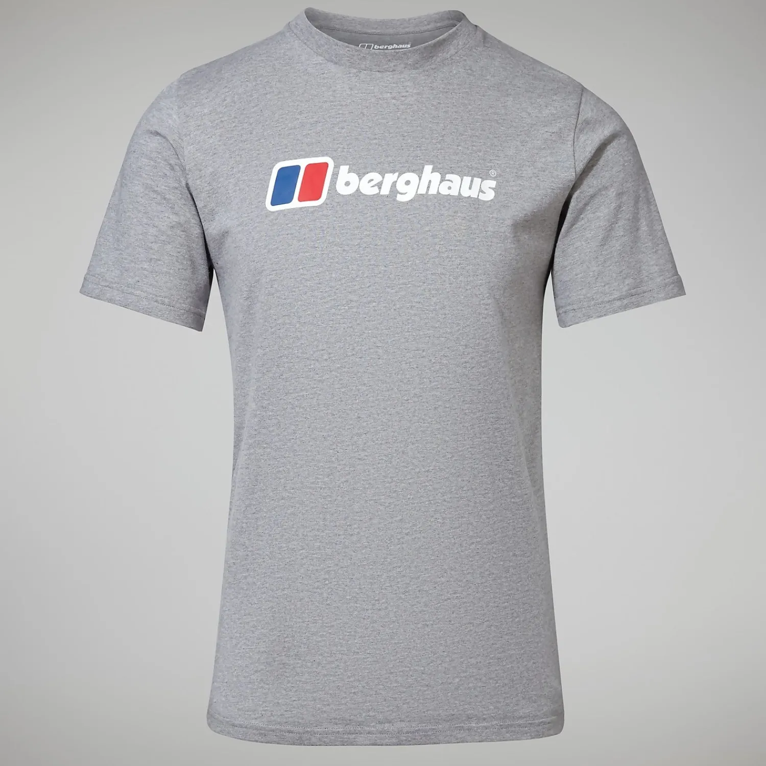 Berghaus Organic Big Classic Logo T-Shirt für Herren - Dunkelgrau-Herren T-shirts