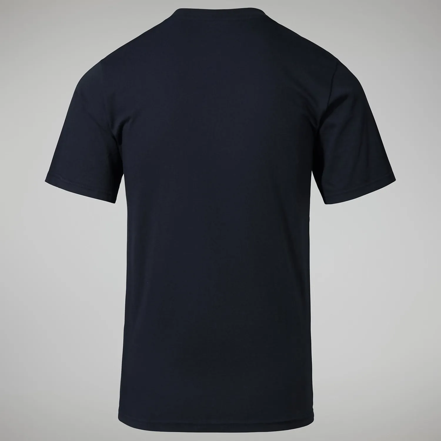 Berghaus Organic Big Classic Logo T-Shirt für Herren - Schwarz-Herren T-shirts