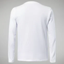Berghaus Organic Big Logo Long Sleeve T-Shirt für Herren - We-Herren T-shirts