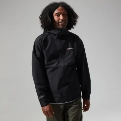 Berghaus Paclite 2.0 Jacken für Herren - Schwarz-Herren Wasserdicht | Herren Leichte