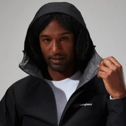 Berghaus Paclite 2.0 Jacken für Herren - Schwarz-Herren Wasserdicht | Herren Leichte