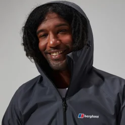 Berghaus Paclite 2.0 Jacken für Herren - Dunkelgrau-Herren Wasserdicht | Herren Leichte