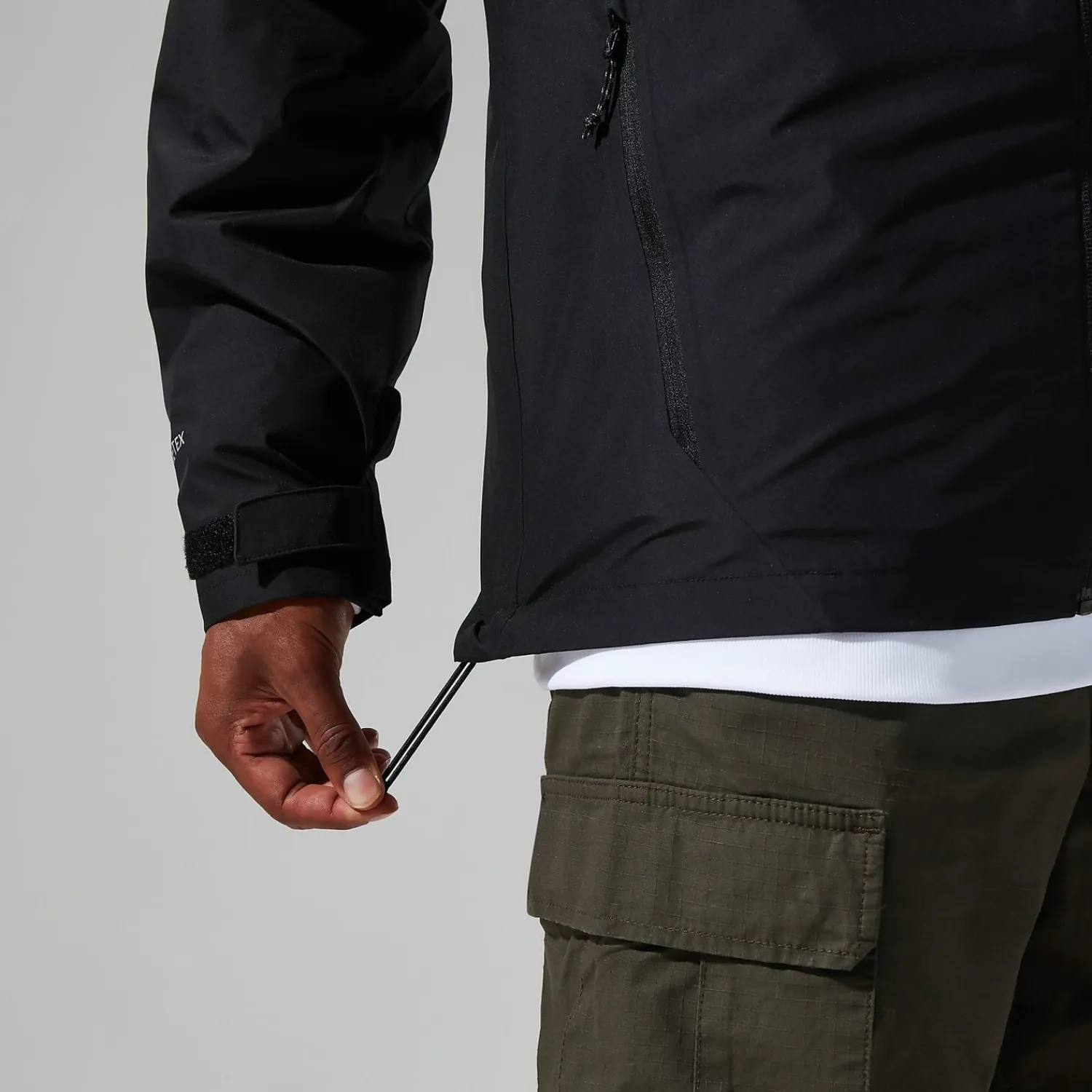 Berghaus Paclite 2.0 Jacken für Herren - Schwarz-Herren Wasserdicht | Herren Leichte