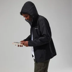 Berghaus Paclite 2.0 Jacken für Herren - Schwarz-Herren Wasserdicht | Herren Leichte