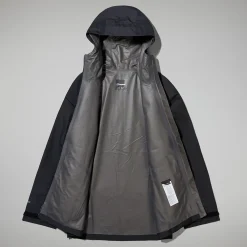 Berghaus Paclite 2.0 Jacken für Herren - Schwarz-Herren Wasserdicht | Herren Leichte