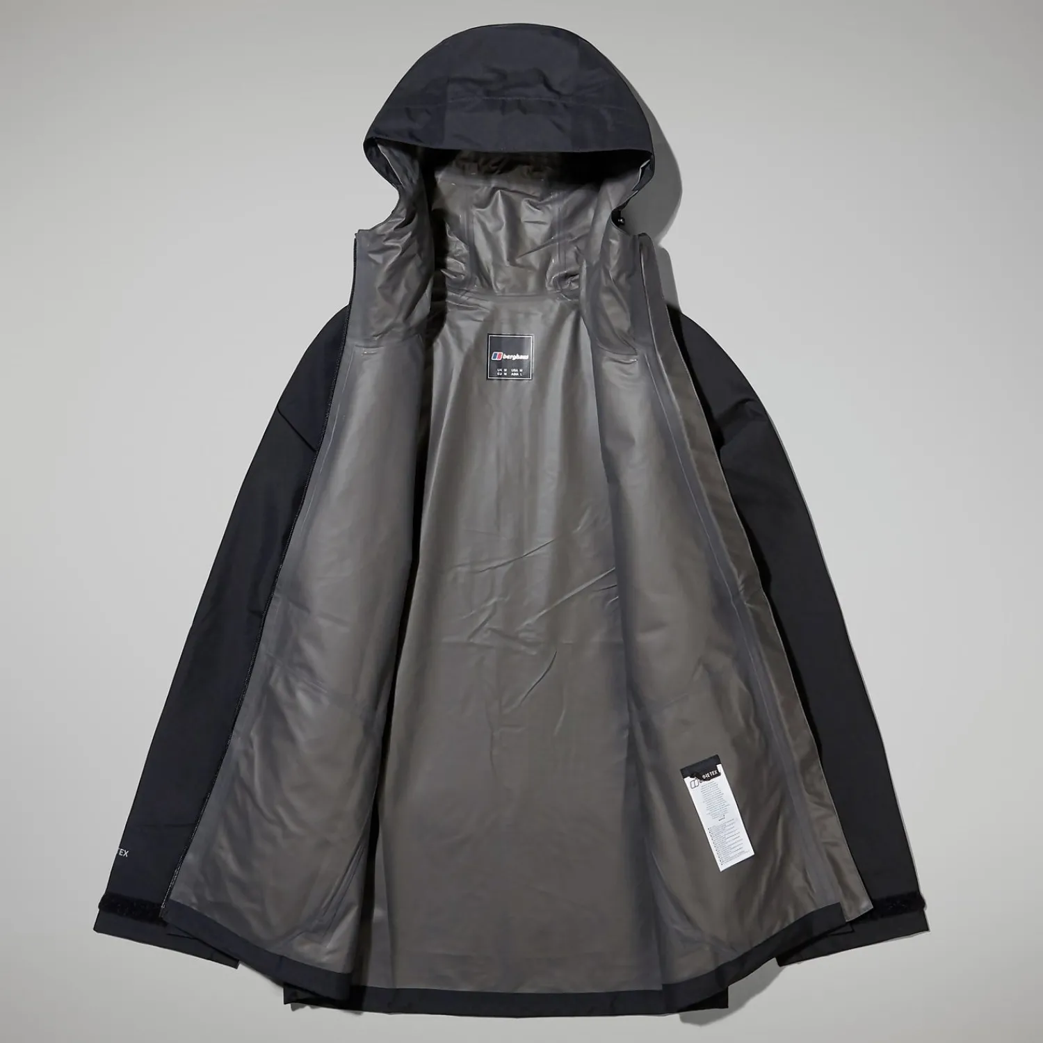 Berghaus Paclite 2.0 Jacken für Herren - Schwarz-Herren Wasserdicht | Herren Leichte