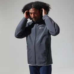 Berghaus Paclite 2.0 Jacken für Herren - Dunkelgrau-Herren Wasserdicht | Herren Leichte