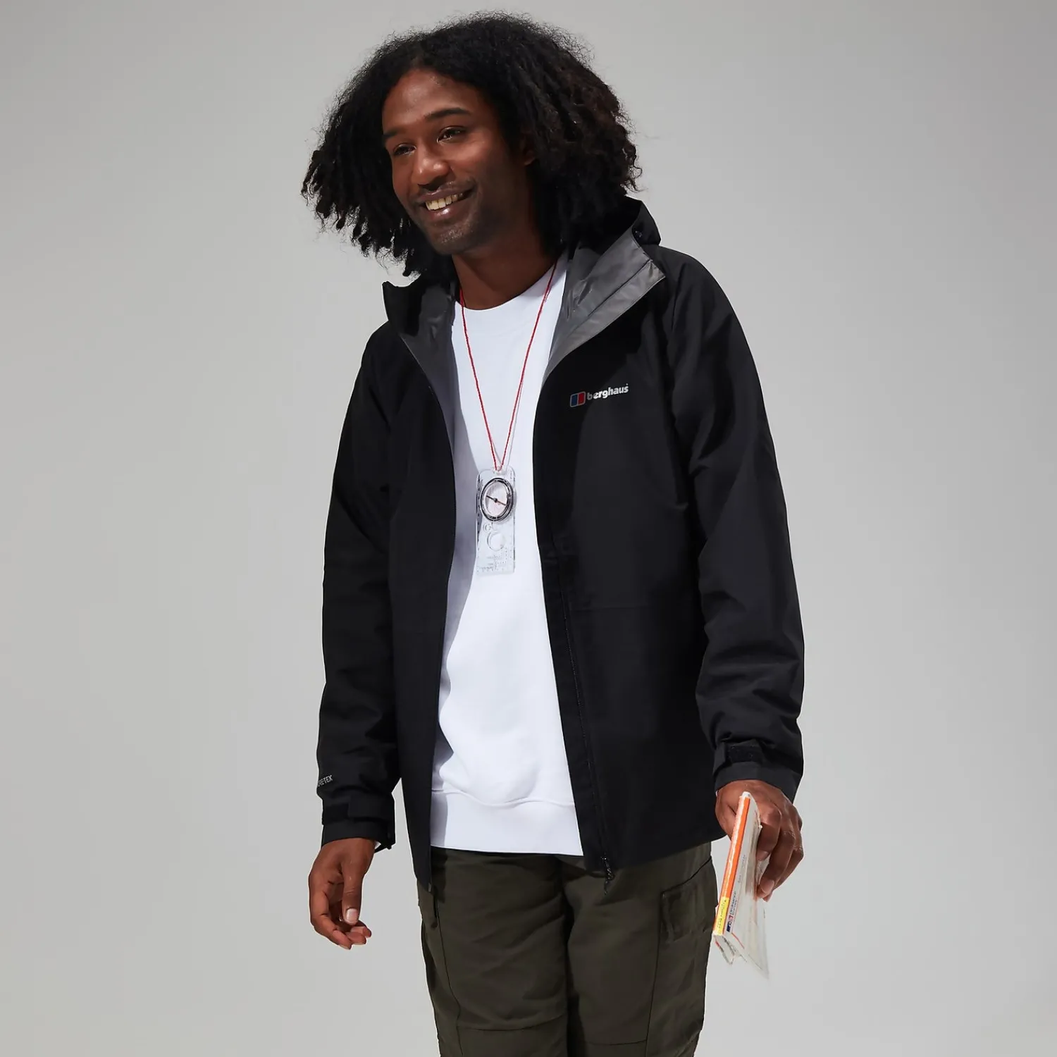 Berghaus Paclite 2.0 Jacken für Herren - Schwarz-Herren Wasserdicht | Herren Leichte