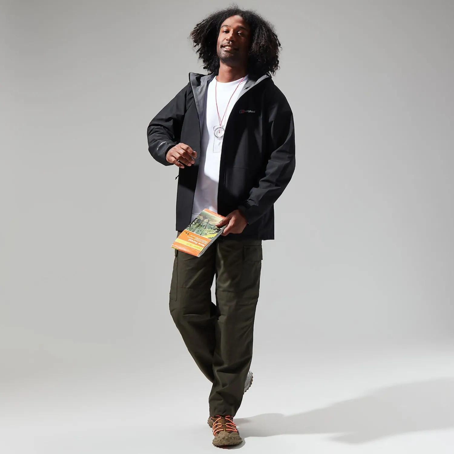 Berghaus Paclite 2.0 Jacken für Herren - Schwarz-Herren Wasserdicht | Herren Leichte