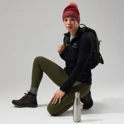 Berghaus Prism 2.0 Micro Half Zip Fleece für Damen - Schwarz-Damen Fleece