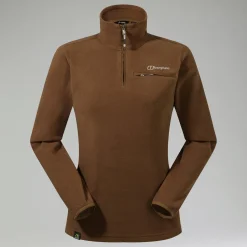 Berghaus Prism 2.0 Micro Half Zip Fleece für Damen - Braun-Damen Fleece
