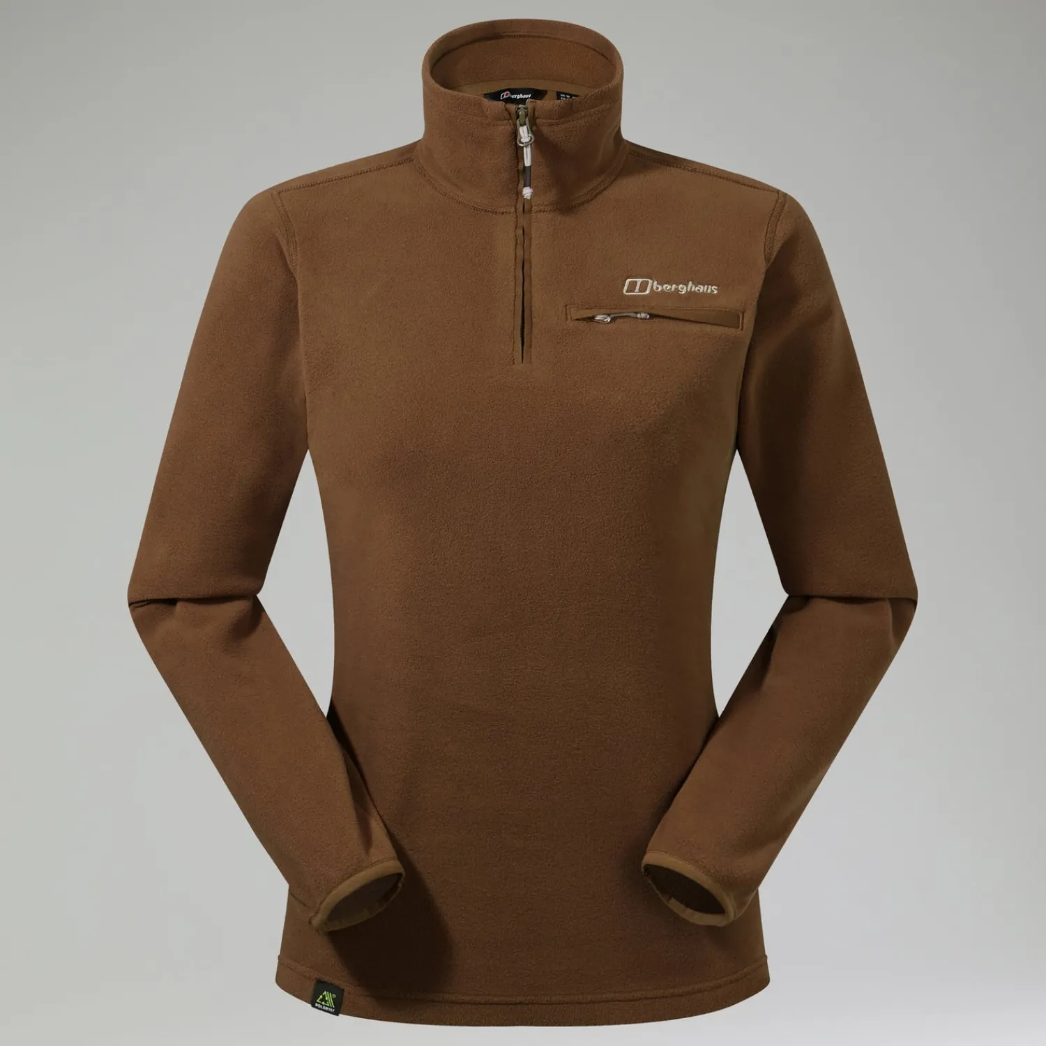 Berghaus Prism 2.0 Micro Half Zip Fleece für Damen - Braun-Damen Fleece