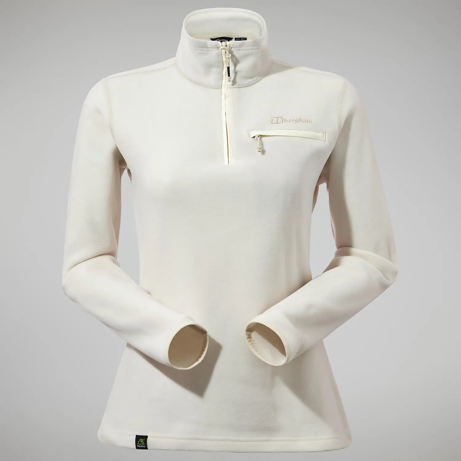 Berghaus Prism 2.0 Micro Half Zip Fleece für Damen - Naturfarben-Damen Fleece