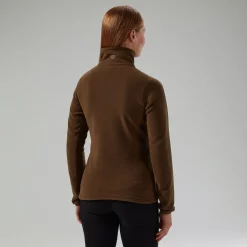 Berghaus Prism 2.0 Micro Half Zip Fleece für Damen - Braun-Damen Fleece