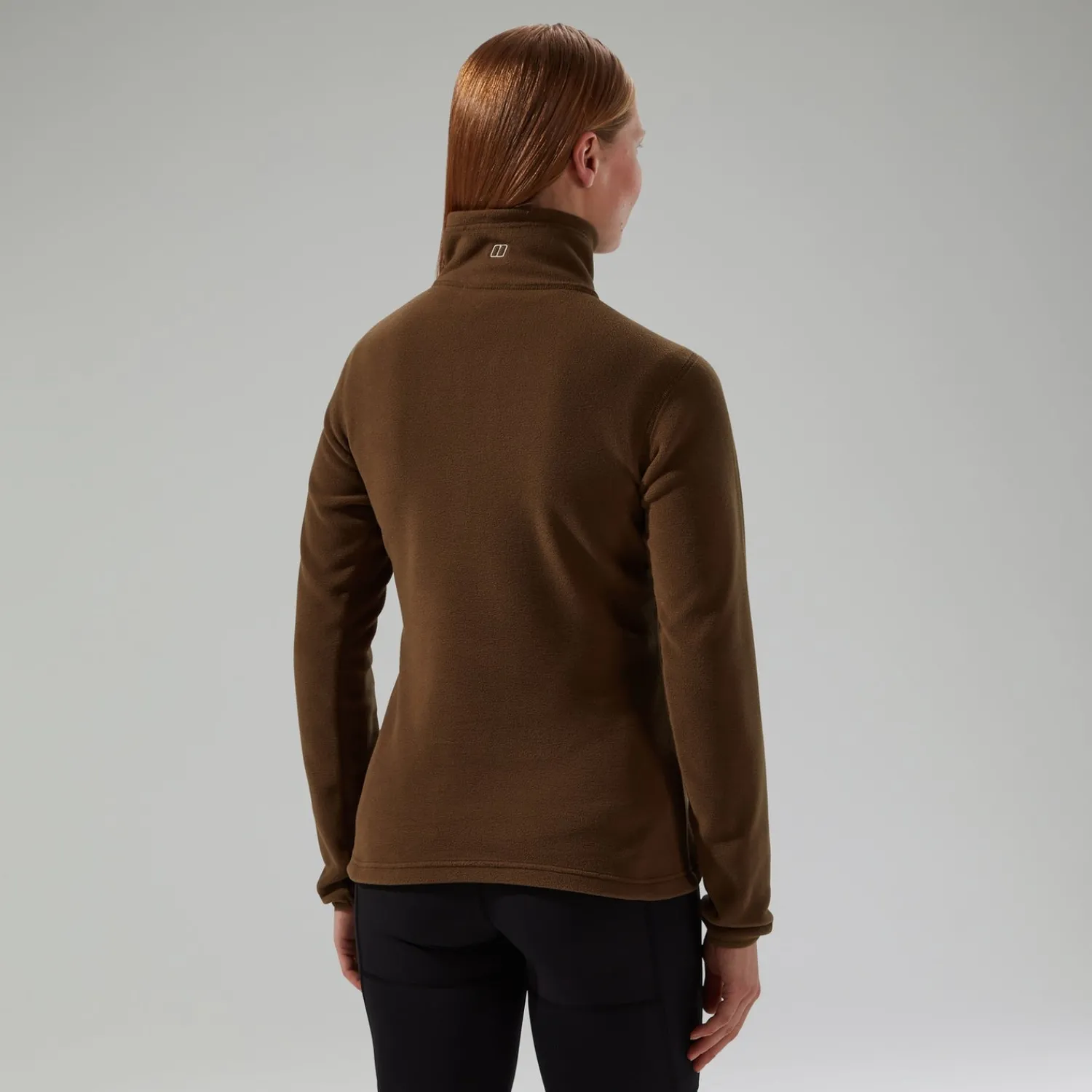 Berghaus Prism 2.0 Micro Half Zip Fleece für Damen - Braun-Damen Fleece