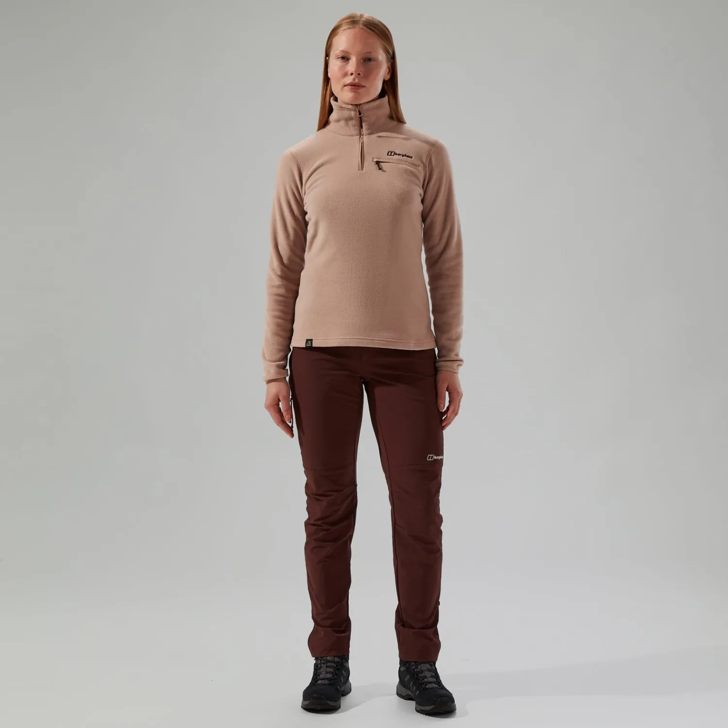 Berghaus Prism 2.0 Micro Half Zip Fleece für Damen - Pink-Damen Fleece