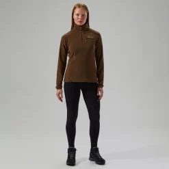 Berghaus Prism 2.0 Micro Half Zip Fleece für Damen - Braun-Damen Fleece