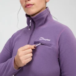Berghaus Prism 2.0 Micro Half Zip Fleece für Damen - Violett-Damen Fleece