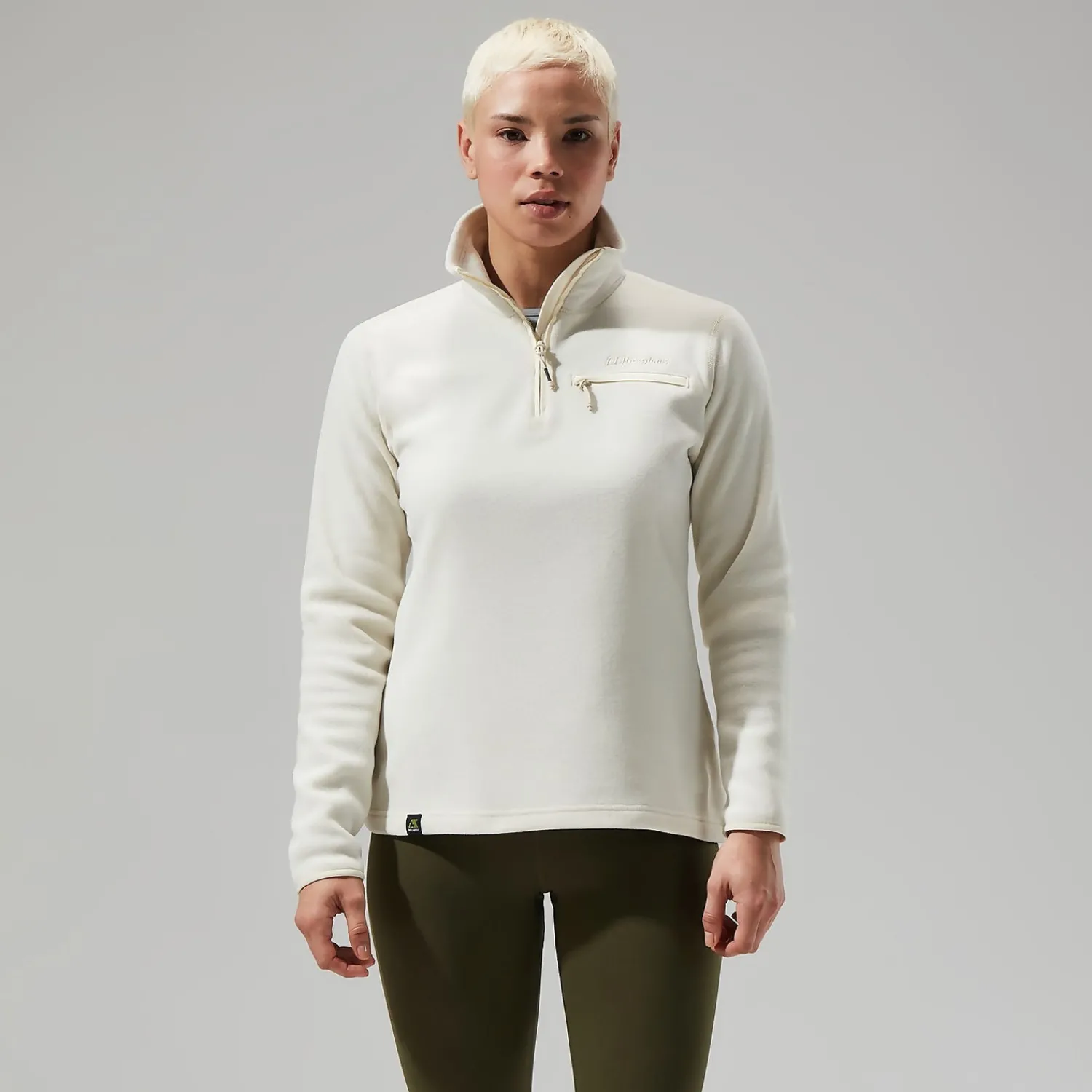Berghaus Prism 2.0 Micro Half Zip Fleece für Damen - Naturfarben-Damen Fleece