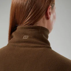 Berghaus Prism 2.0 Micro Half Zip Fleece für Damen - Braun-Damen Fleece