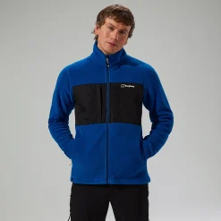 Berghaus Prism Guide InterActive Polartec Fleecejacke für Herren - Blau/Schwarz-Herren Fleece