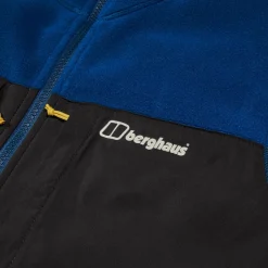Berghaus Prism Guide InterActive Polartec Fleecejacke für Herren - Blau/Schwarz-Herren Fleece