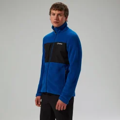 Berghaus Prism Guide InterActive Polartec Fleecejacke für Herren - Blau/Schwarz-Herren Fleece