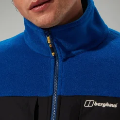 Berghaus Prism Guide InterActive Polartec Fleecejacke für Herren - Blau/Schwarz-Herren Fleece