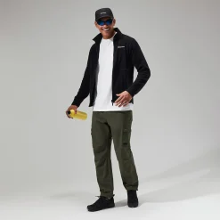 Berghaus Prism Micro Polartec InterActive Jacken für Herren - Schwarz-Herren Fleece