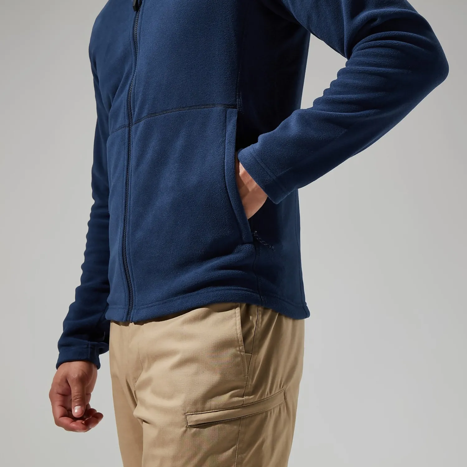Berghaus Prism Micro Polartec InterActive Jacken für Herren - Dunkelblau-Herren Fleece