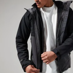 Berghaus Prism Micro Polartec InterActive Jacken für Herren - Schwarz-Herren Fleece
