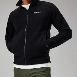 Berghaus Prism Micro Polartec InterActive Jacken für Herren - Schwarz-Herren Fleece