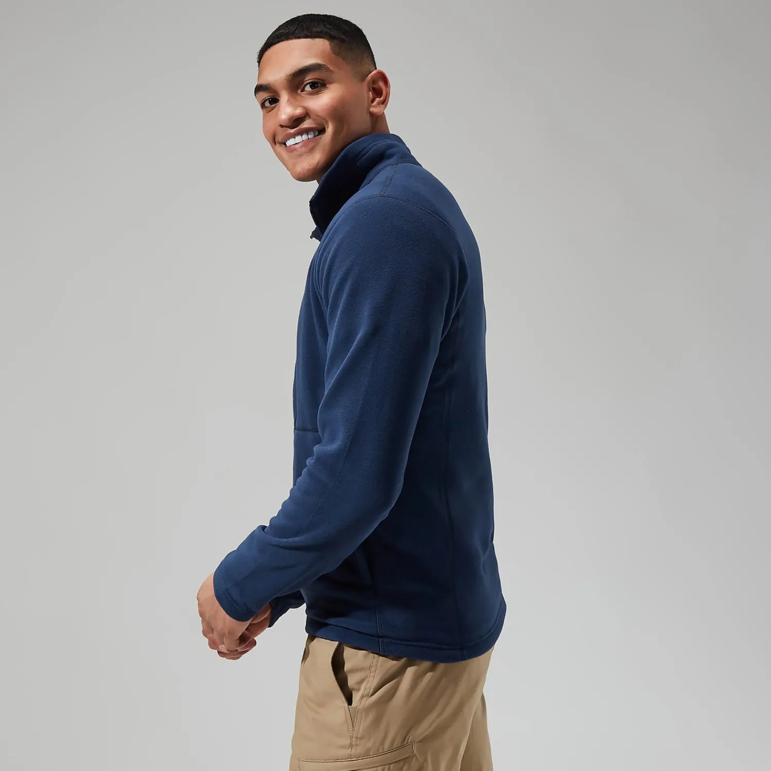 Berghaus Prism Micro Polartec InterActive Jacken für Herren - Dunkelblau-Herren Fleece
