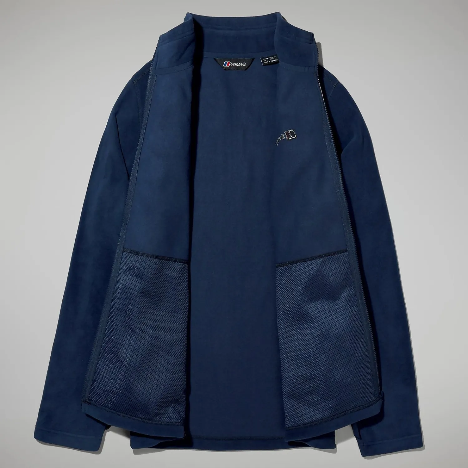 Berghaus Prism Micro Polartec InterActive Jacken für Herren - Dunkelblau-Herren Fleece